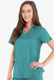 7459 V-NECK SHIRTTAIL TOP (Size: 4X-5X)