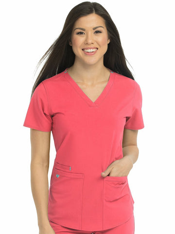 8579 RACERBACK SHIRTTAIL TOP (Size: 2X-5X)